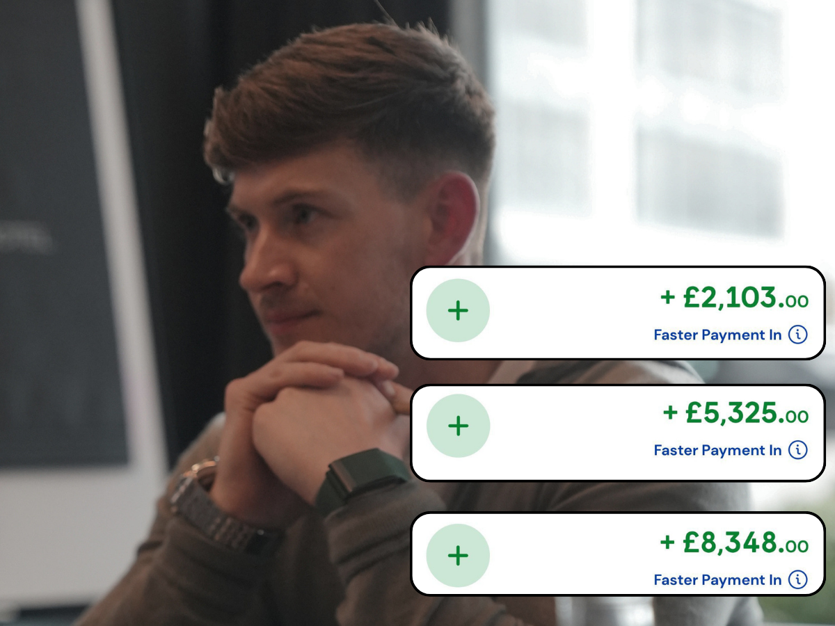 Caleb payout proof of £15k+